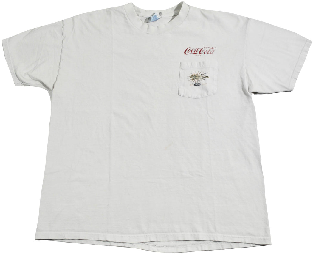 Vintage Coca Cola Coke Slug Burger Festival 1999 Shirt Size X-Large