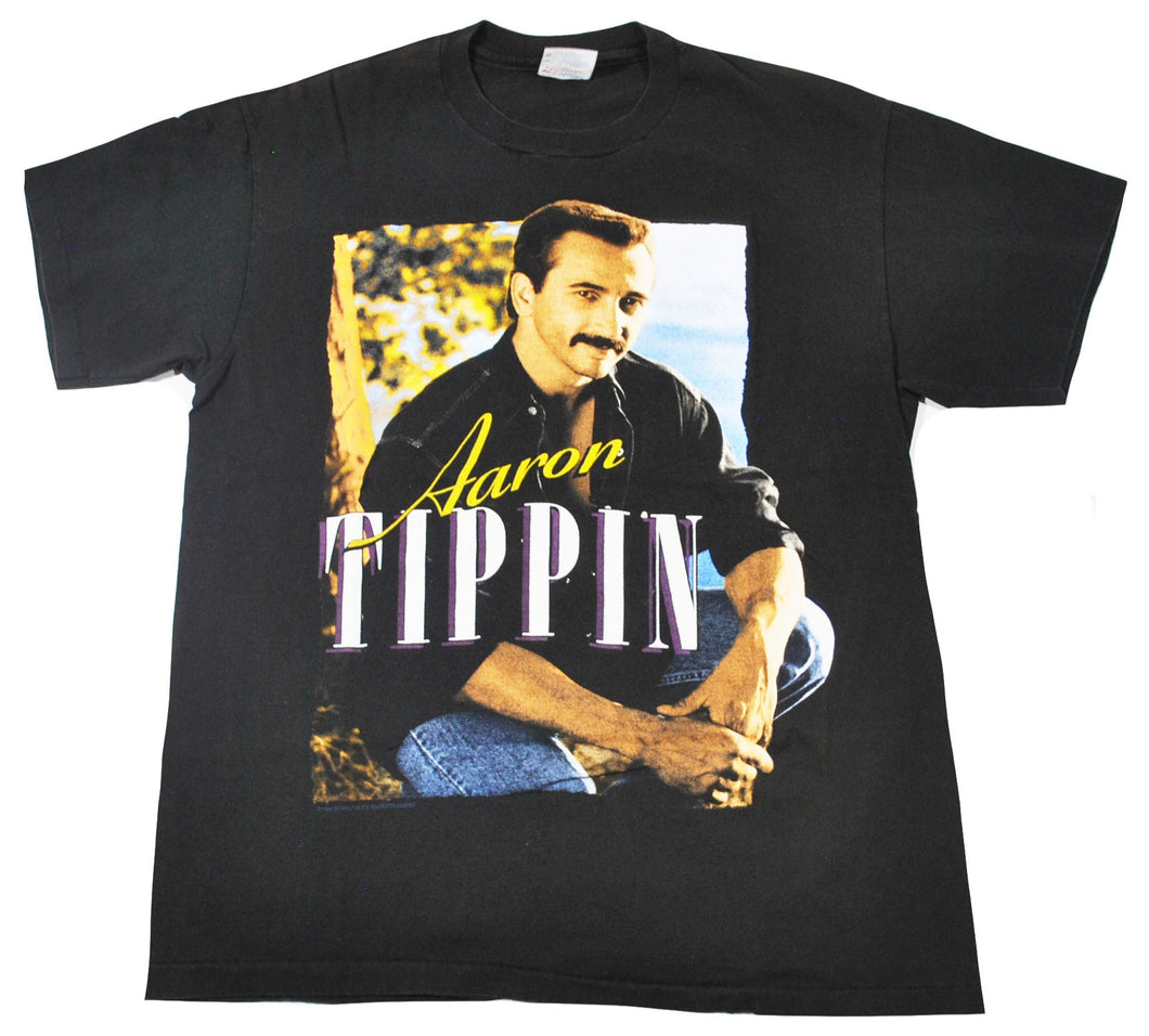 Vintage Aaron Tippin Shirt Size Large