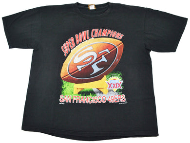 Vintage San Francisco 49ers Super Bowl 1995 Shirt Size X-Large