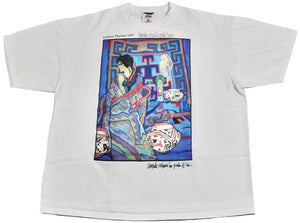 Vintage Indian Market 1997 Autographed Art Shirt Size X-Large