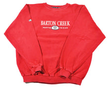 Vintage Barton Creek Austin Texas Golf Sweatshirt Size Large