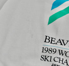 Vintage Vail Beaver Creek 1989 World Alpine Ski Championships Sweatshirt Size Large