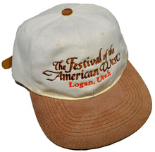 Vintage The Festival of the American West Logan Utah Strap Hat