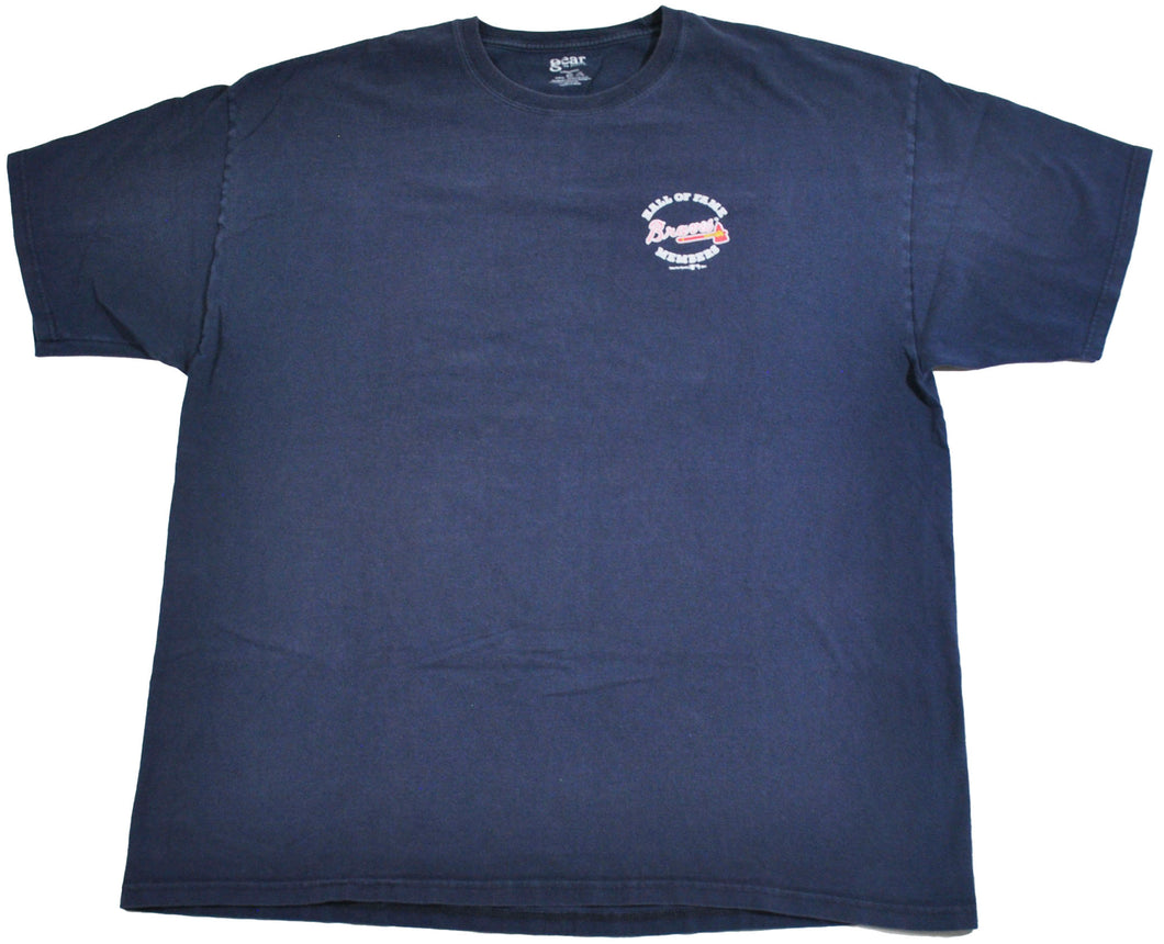 Vintage Atlanta Braves Hall of Fame Shirt Size 2X-Large