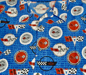 Vintage Corvette Button Shirt Size Small