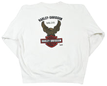 Vintage Harley Davison 80s Custom Blend Milds Tobacco Sweatshirt Size Large