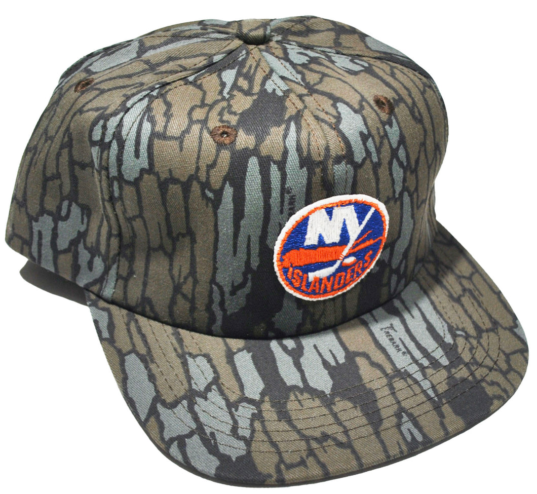 Vintage New York Islanders Camo Snapback