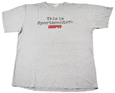 Vintage ESPN Sportscenter Champion Brand Shirt Size X-Large