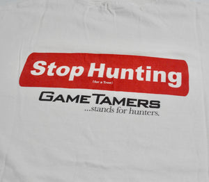 Vintage Game Tamers Hunting Stands Shirt Size X-Large