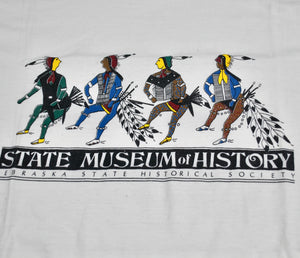 Vintage Nebraska State Museum of History Shirt Size Small