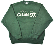 Vintage Cities 97 Radio Sweatshirt Size Large