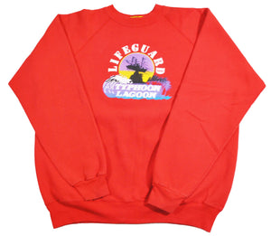 Vintage Typhoon Lagoon Lifeguard Sweatshirt Size X-Large