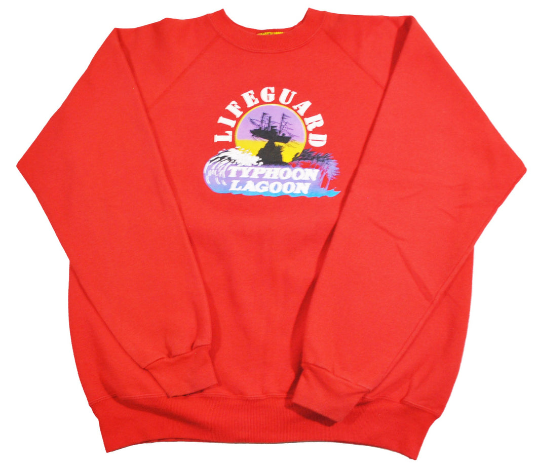 Vintage Typhoon Lagoon Lifeguard Sweatshirt Size X-Large