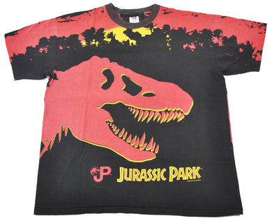 Vintage Jurassic Park 1993 Shirt Size X-Large