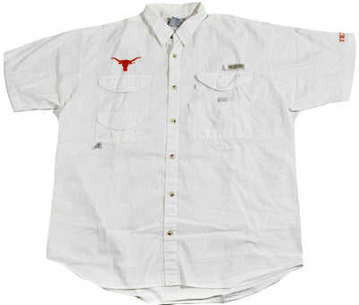 Texas Longhorns Columbia Button Shirt Size X-Large