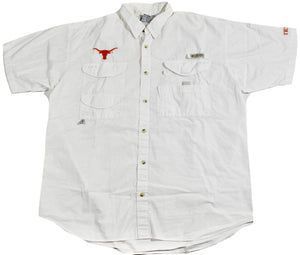Texas Longhorns Columbia Button Shirt Size X-Large