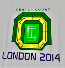 Vintage London 2014 Center Court Shirt Size Large