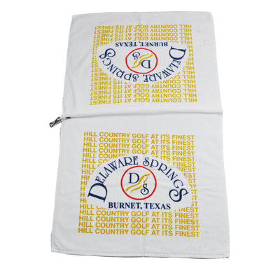 Vintage Delaware Springs Golf Towel