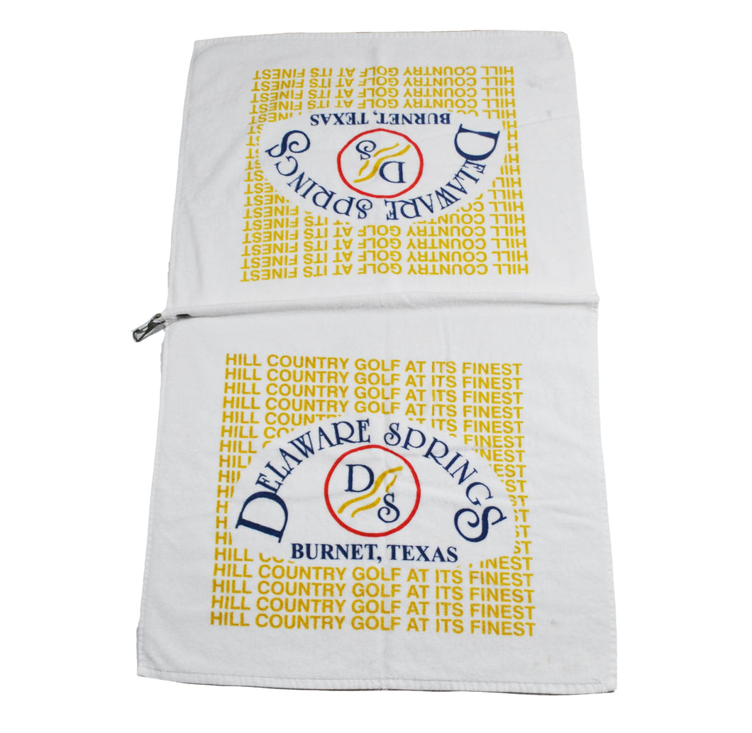 Vintage Delaware Springs Golf Towel