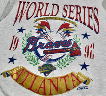 Vintage Atlanta Braves 1992 World Series Sweatshirt Size Medium