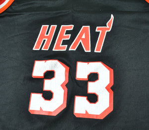 Vintage Miami Heat Alonzo Mourning Champion Brand Jersey Size Small
