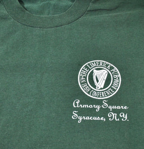 Vintage Irish Syracuse New York Bar Shirt Size Large