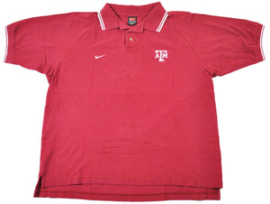 Vintage Texas A&M Aggies Nike Polo Size Large