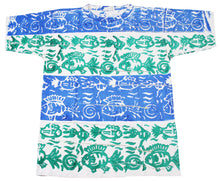 Vintage LA Destination Fish All Over Print Made in USA Shirt Size 2X-Large