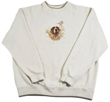 Vintage Hunting Dog Sweatshirt Size X-Large