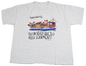 Vintage Fishing Equipment 1992 Shirt Size 2X-Large