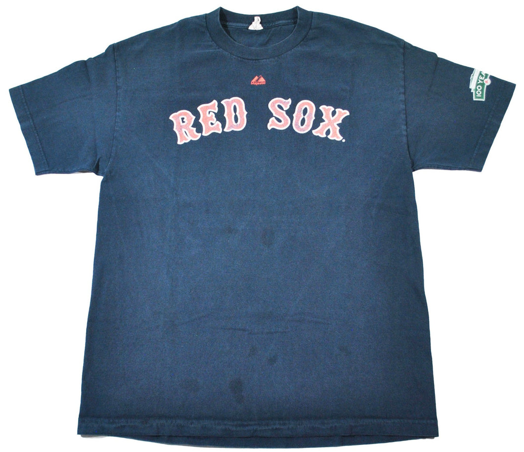 Vintage Red Sox Pedroia Shirt Size Large