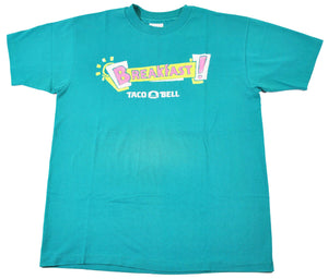 Vintage Taco Bell Breakfast Shirt Size Large