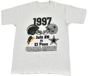 Vintage Dallas Cowboys San Diego Chargers 1997 Shirt Size Large