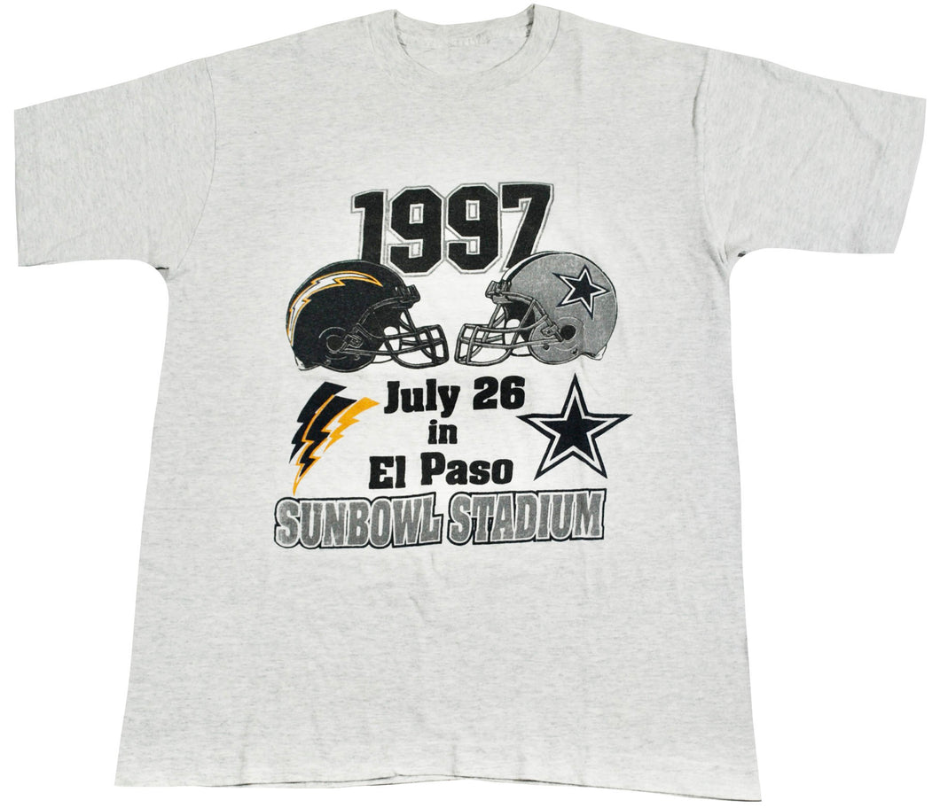 Vintage Dallas Cowboys San Diego Chargers 1997 Shirt Size Large