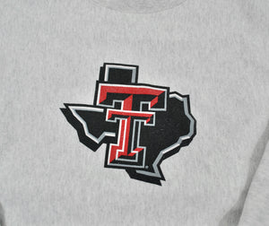 Vintage Texas Tech Red Raiders Champions Brand Sweatshirt Size Medium