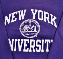 Vintage New York University Champion Brand Sweatshirt Size Medium