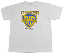 Vintage If You See Da Police Warn a Brother Bahamas Shirt Size Large