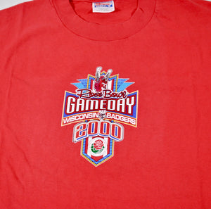 Vintage Wisconsin Badgers 2000 Rose Bowl Shirt Size X-Large