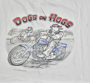 Vintage Big Dog Dogs On Hogs 1999 Shirt Size 2X-Large