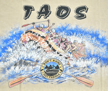 Vintage Taos New Mexico White Water Rafting Shirt Size Large