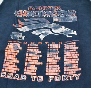 Vintage Denver Broncos Super Bowl Shirt Size X-Large