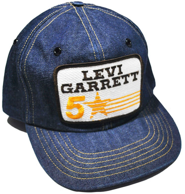 Vintage Levi Garrett Tobacco Denim Snapback