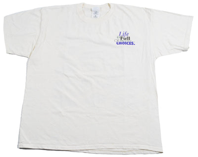 Vintage Life is Full of Important Choices Golf Courses Shirt Size X-Large