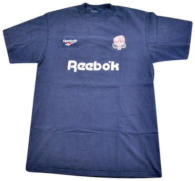 Vintage Bolton Wanderers Football Club Reebok Soccer Shirt Size Large