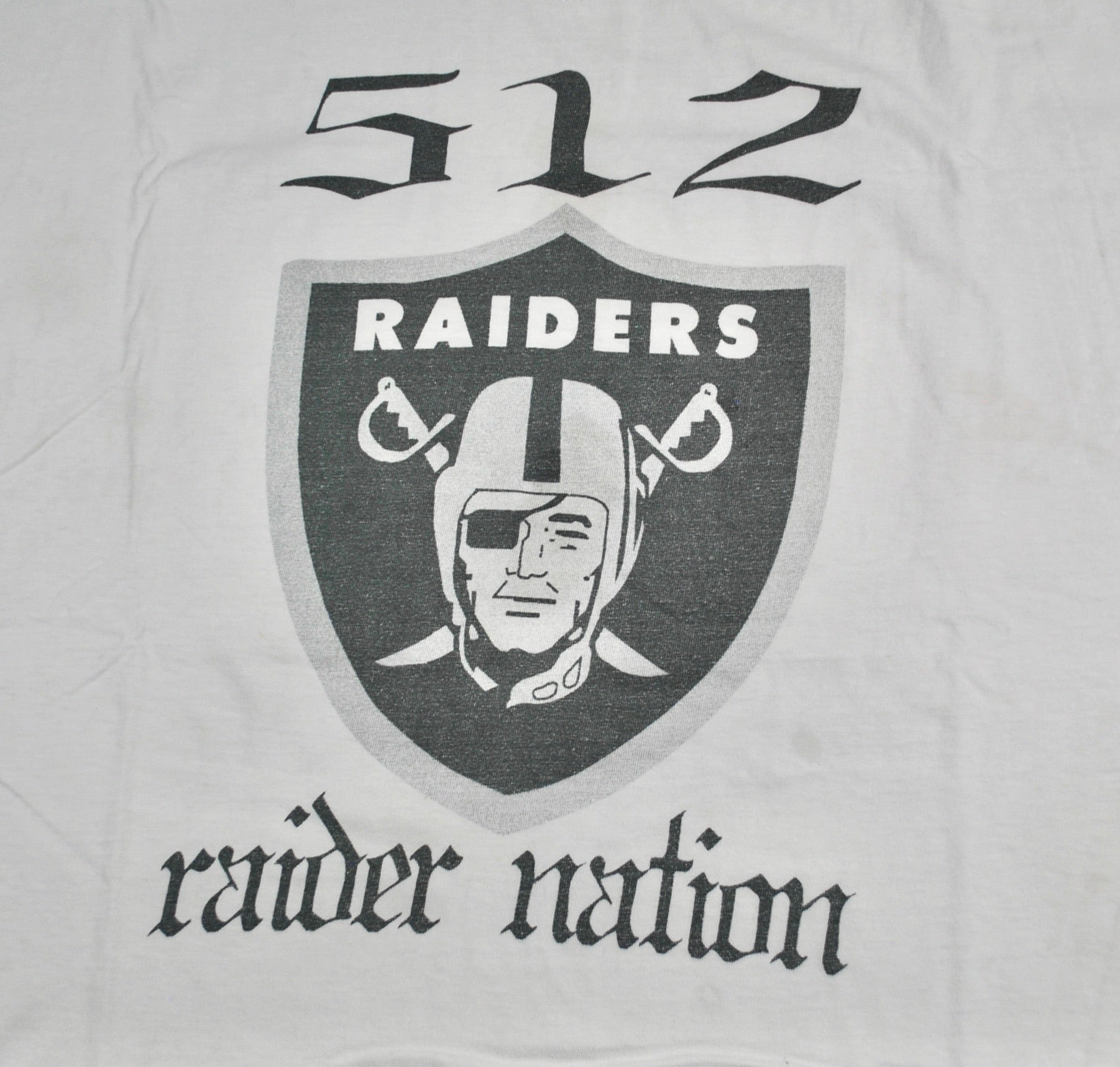 Vintage Oakland Raiders 512 Raider Nation Shirt Size 2X-Large – Yesterday's Attic