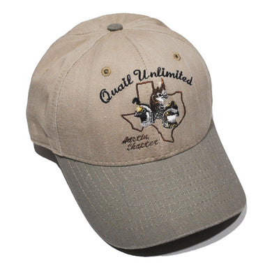 Vintage Quail Unlimited Texas Strap Hat
