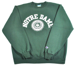Notre Dame Fighting Irish Champion Brand Sweatshirt Size Large
