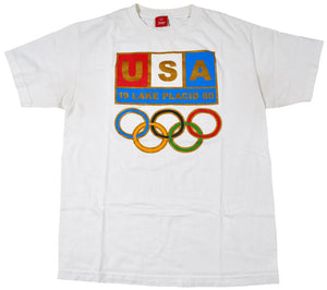 USA Lake Placid Olympics Shirt Size Medium