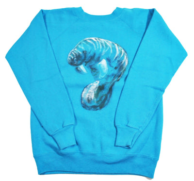 Vintage Manatee Sweatshirt Size Small