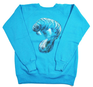 Vintage Manatee Sweatshirt Size Small